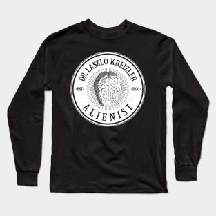 Dr Laszlo Kreizler Sign The Alienist Long Sleeve T-Shirt